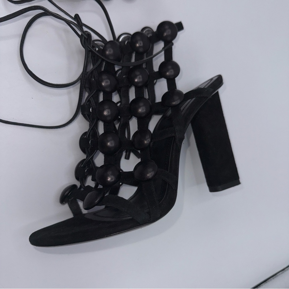 ALEXANDER WANG Rubie Suede Gladiator Sandals, US Size 37 - Picture 14 of 14